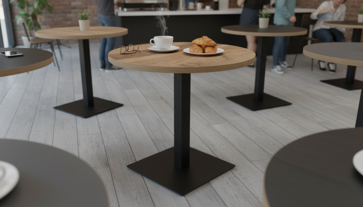 Столешница HPL на основе МДФ (Круглая) Дуб Вотан_26