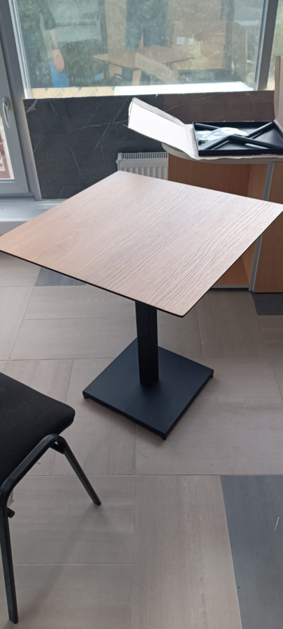 Столешница HPL на основе фанеры влагостойкая - толщина 19 мм (круглая) Дуб Вотан_42